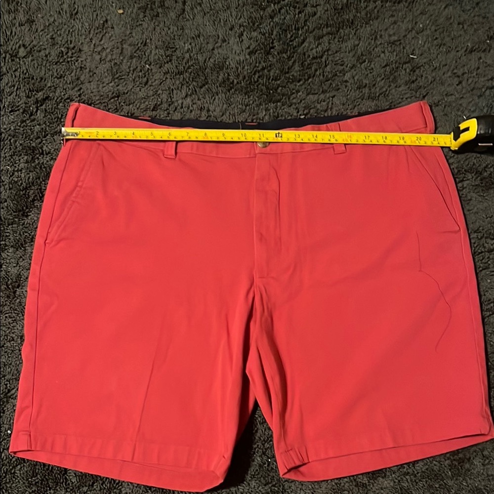 Club Room Red Flat Front Shorts Casual Style
